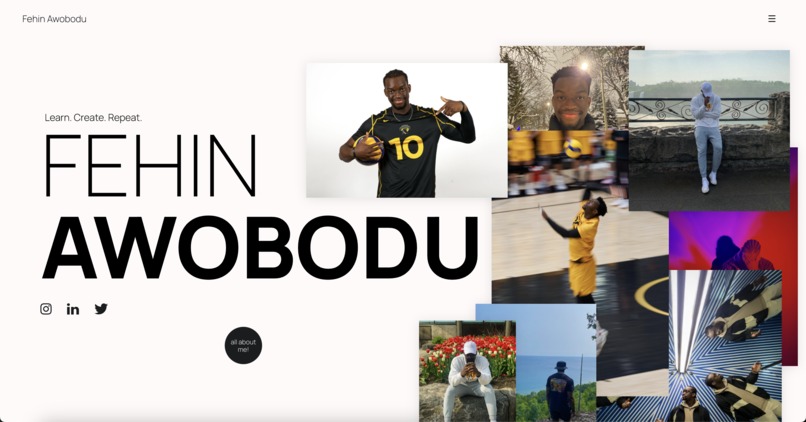 Portfolio – screenshot 4