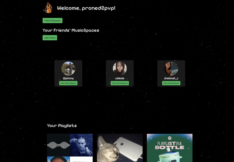 music space – screenshot 2