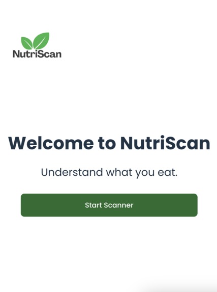 NutriScan – screenshot 1