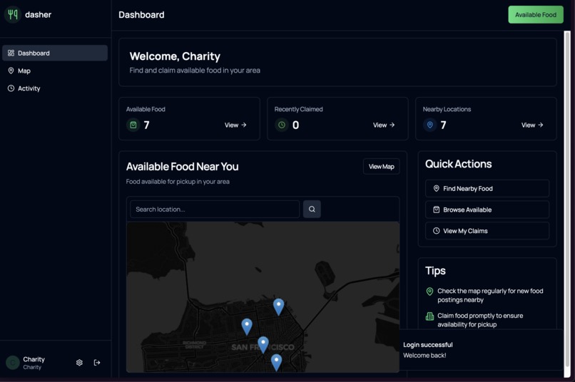 dasher – screenshot 1