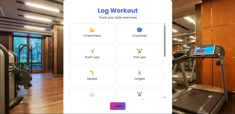 GymFolio – screenshot 1