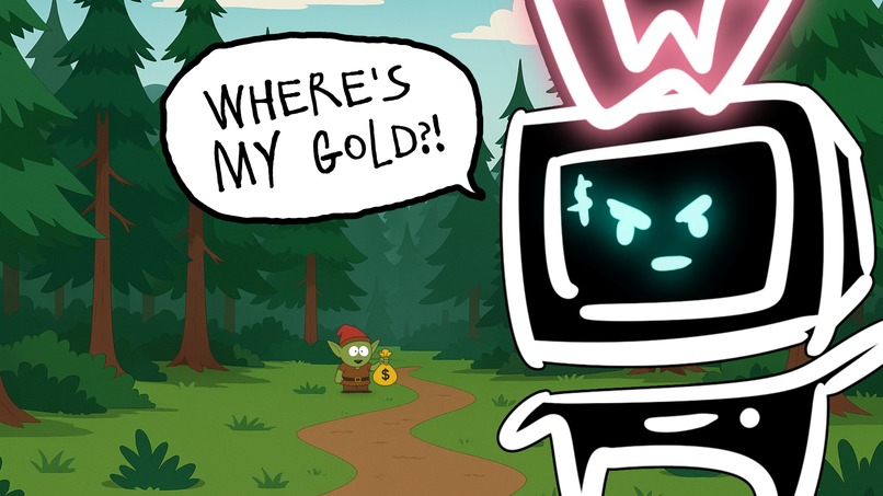Where is my gold: A Webiem Adventure – screenshot 1
