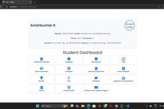Advanced ERP System for Educational institutions 