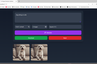 Text to multi model image generator