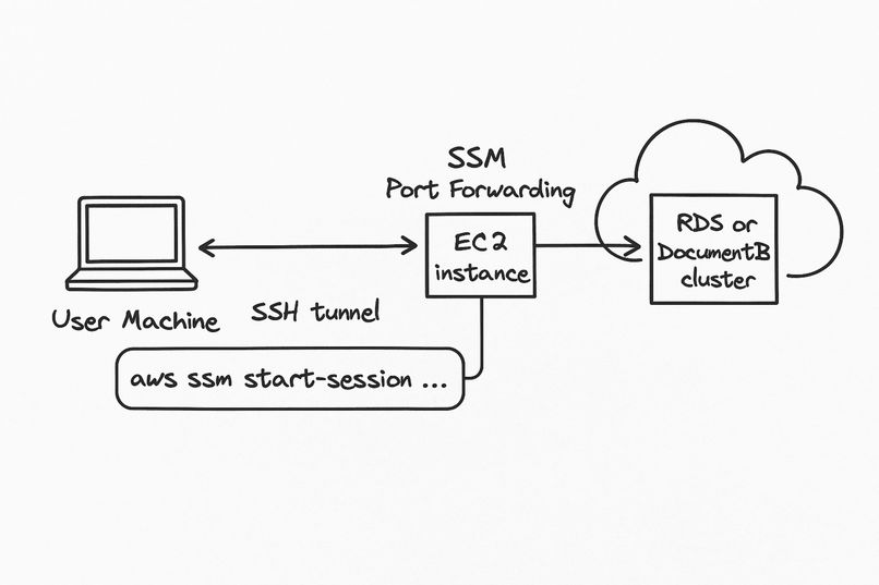 Secure AWS DB Access via SSM Port Forwarding  – screenshot 1