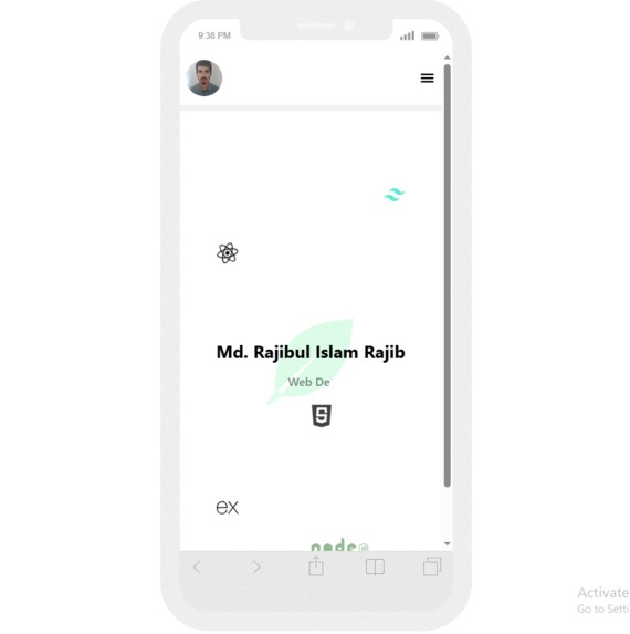 up portfolio – screenshot 2