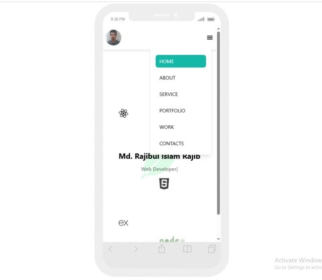 up portfolio – screenshot 6