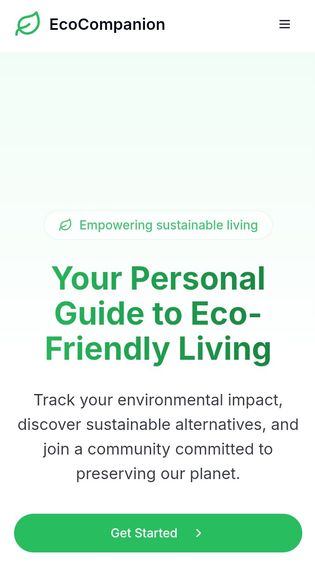 eco-companion – screenshot 1