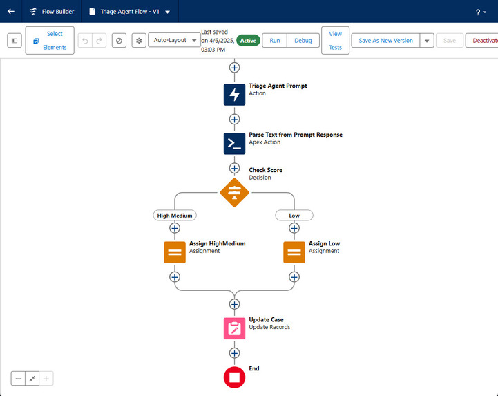 Case Triage Agent – screenshot 2