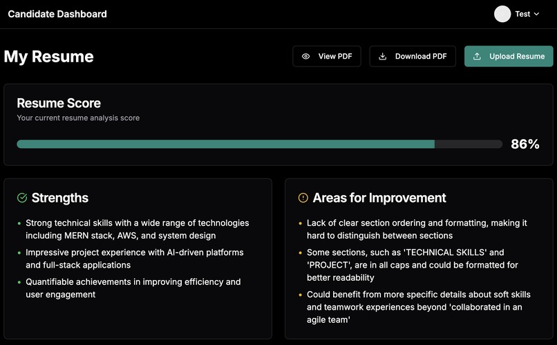 RapidHire AI - AI Agent for Smarter, Fairer Hiring – screenshot 1