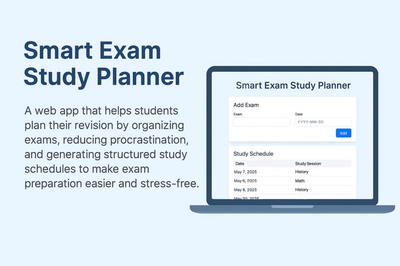 Universal Exam Study Planner – screenshot 1