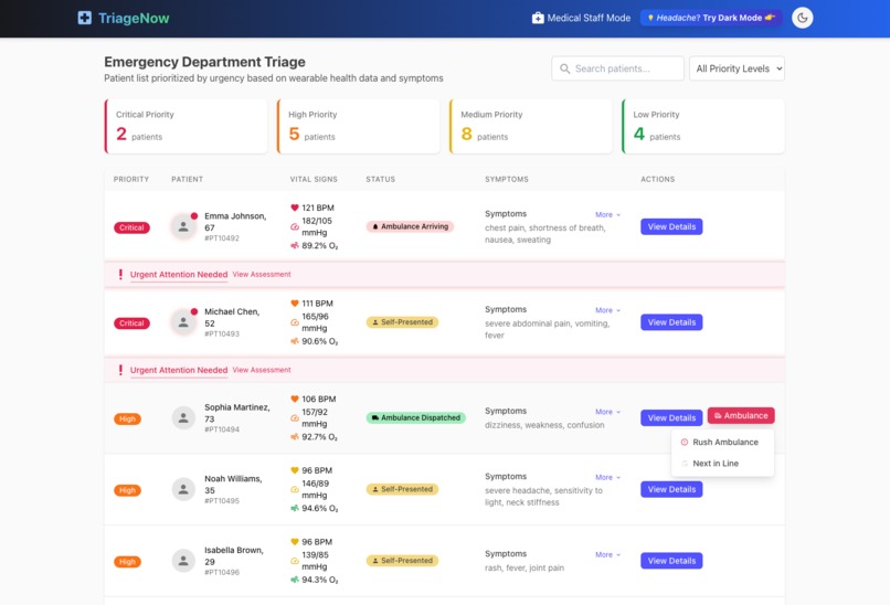 TriageNow – screenshot 3