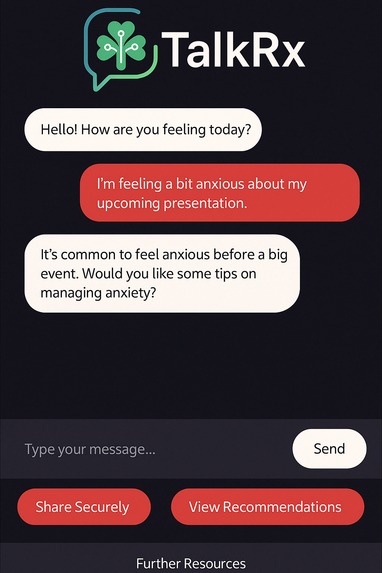 TalkRx: Real-Time AI Anxiety Companion – screenshot 3