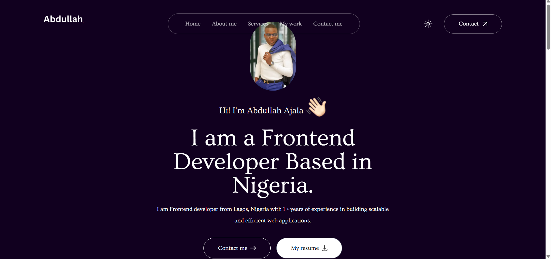 Abdullah Portfolio | Devpost
