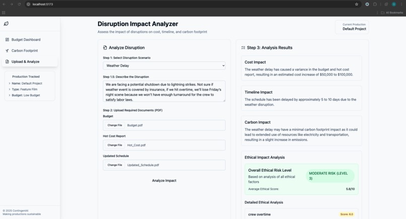 CONTINGENT.AI – screenshot 4
