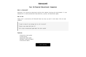 EdutainAI