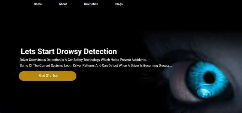 AI powered drowsiness detector – screenshot 1