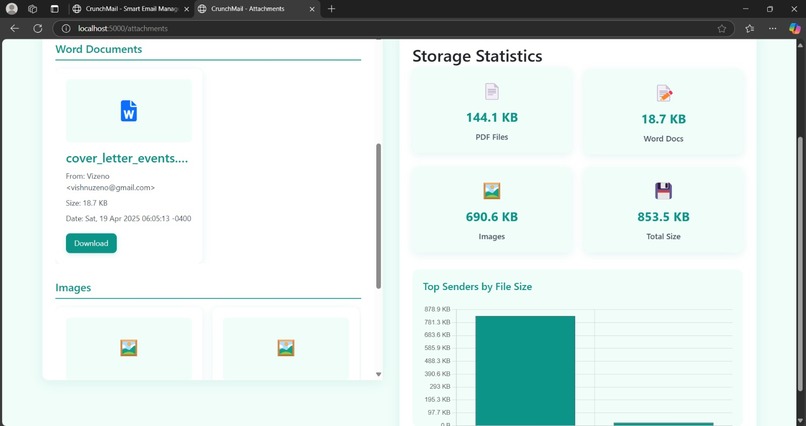 CrunchMail AI – screenshot 1