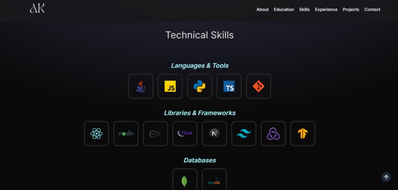 Ashkan Khan – Developer Portfolio – screenshot 2