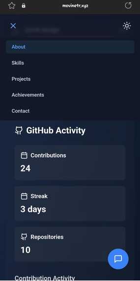 PortXfolio - AI-Powered Interactive Portfolio – screenshot 1