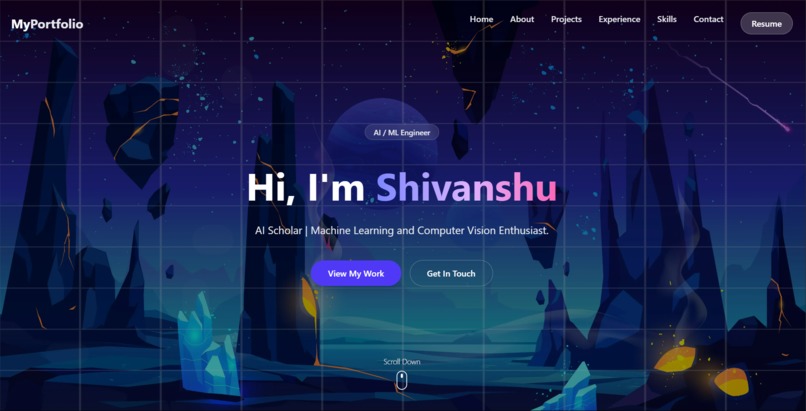 My-Portfolio – screenshot 1
