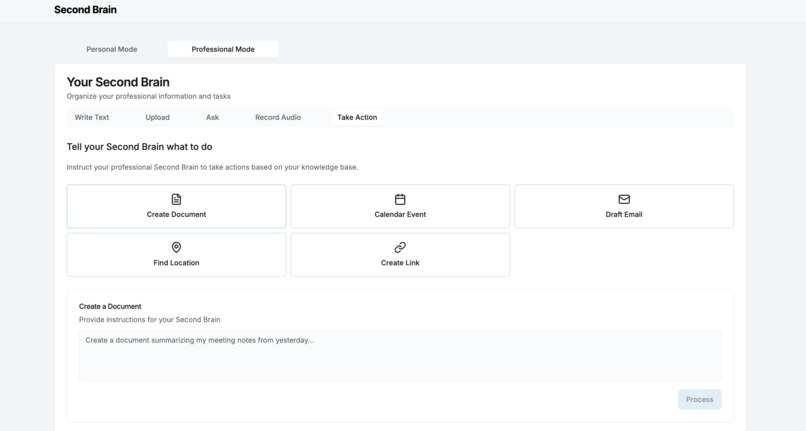 Second Brain – screenshot 3