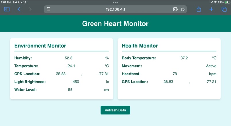 Green Heart Monitor – screenshot 3