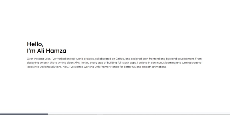 AliHamza-portfolio – screenshot 2