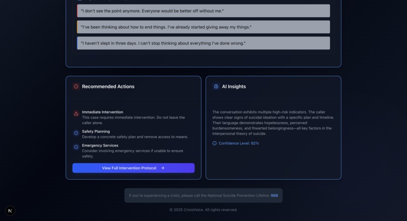 CrisisVoice – screenshot 4
