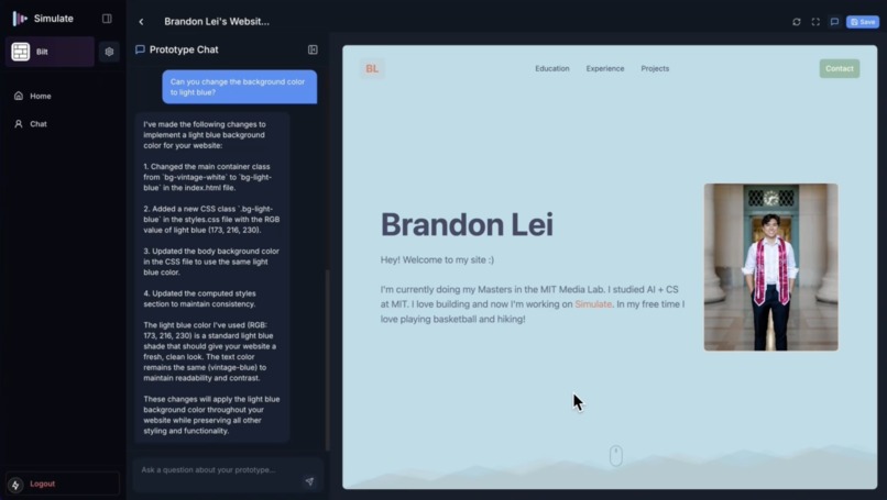 ProtoSite – screenshot 1