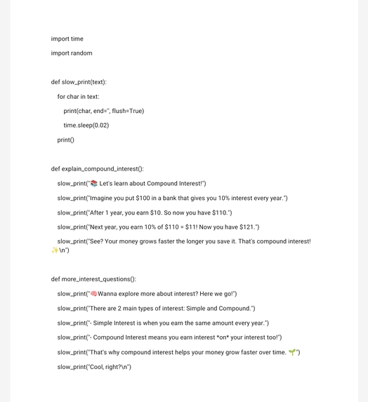 Financebot – screenshot 1