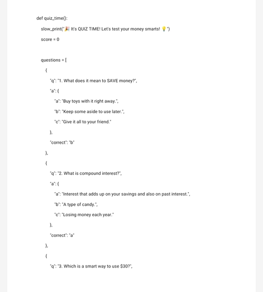 Financebot – screenshot 2