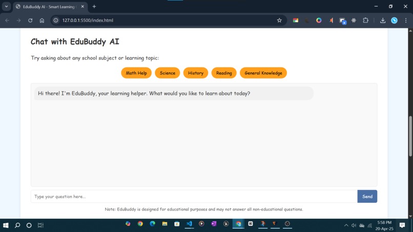 EduBuddy – screenshot 1
