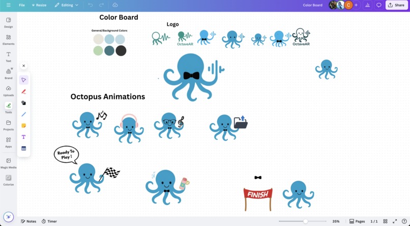 OctaveAR – screenshot 2
