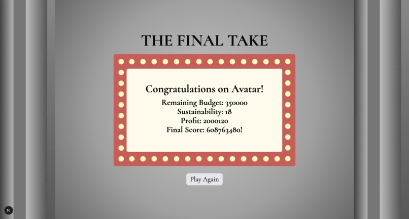 The Final Take – screenshot 4