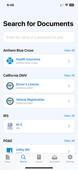 DocuVault – screenshot 3