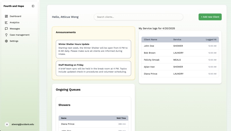 HopeHub – screenshot 2