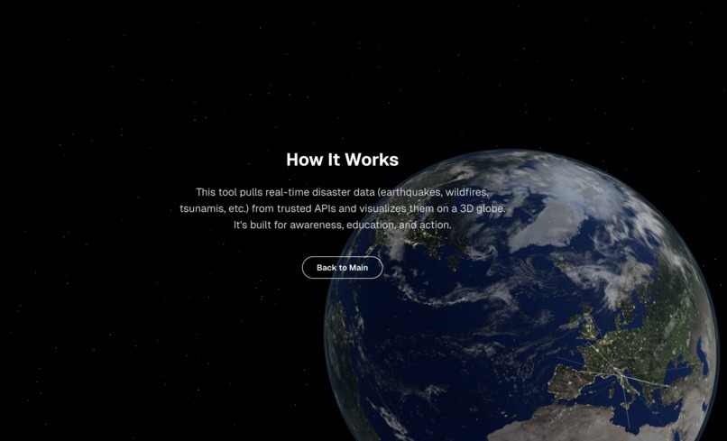 Global Hazard Tracker - IN PERSON – screenshot 2