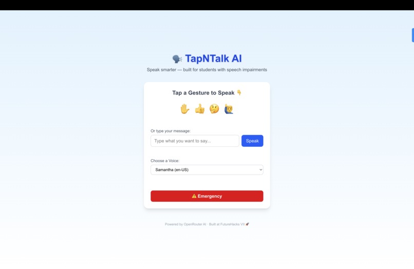 TapNtalk AI – screenshot 1