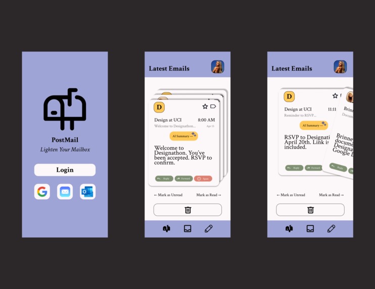 PostMail (in person) – screenshot 1