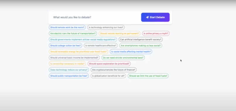 Dr. Debate – screenshot 2