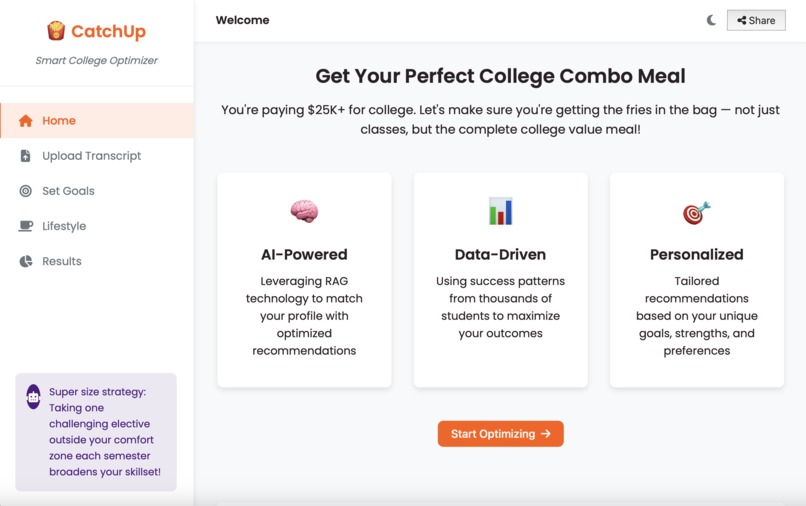 CatchUp – screenshot 1