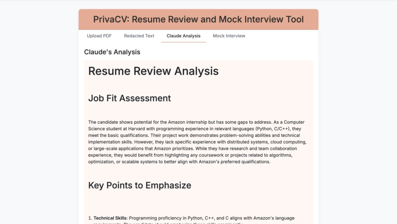 PrivaCV – screenshot 4