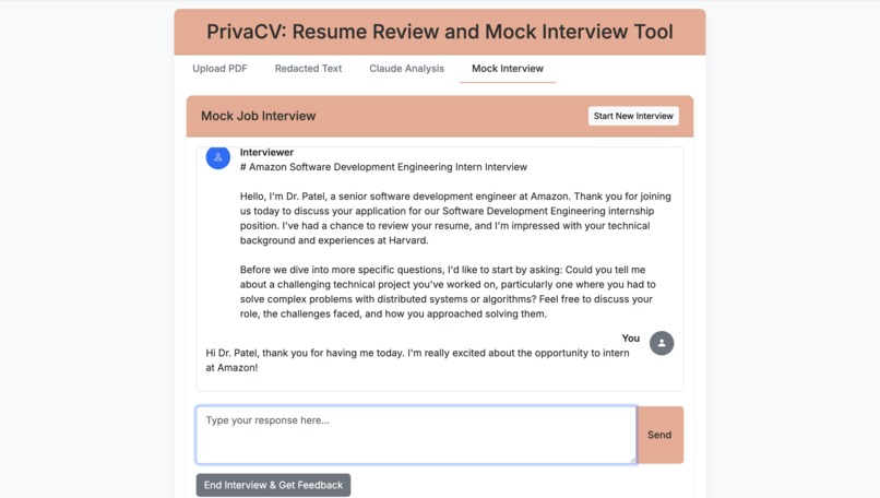 PrivaCV – screenshot 5