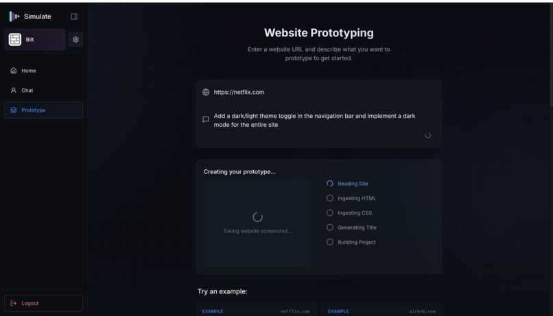 ProtoSite – screenshot 2