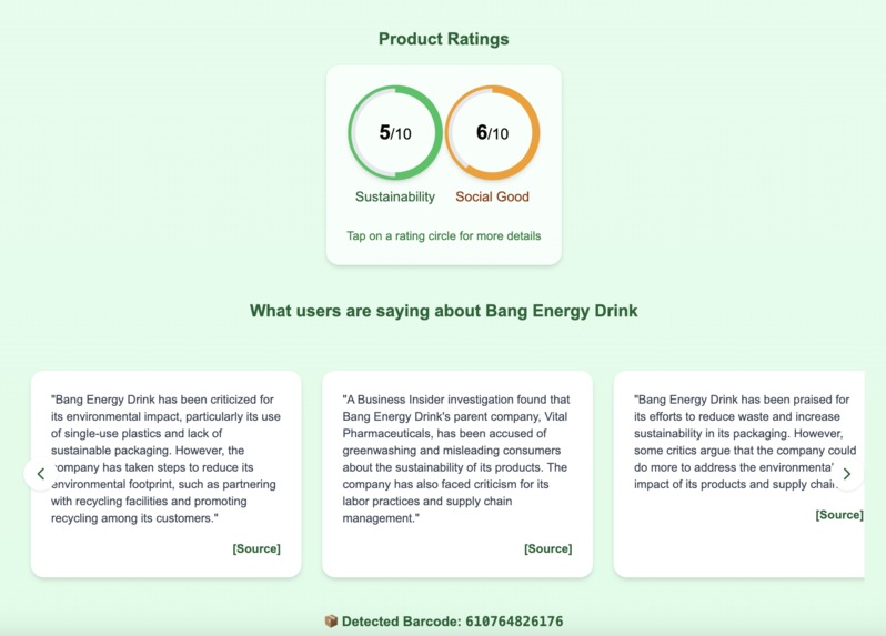 EthicScope – screenshot 5