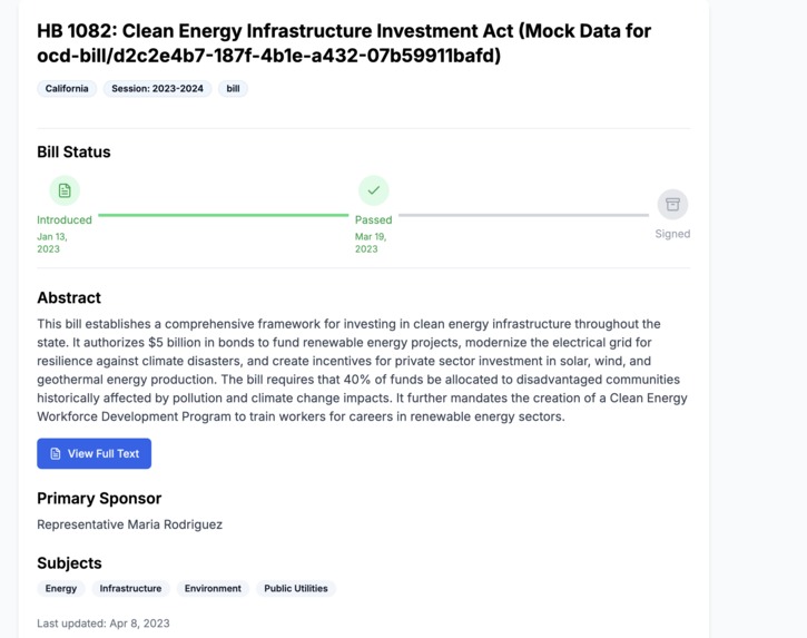 LegisPal – screenshot 3