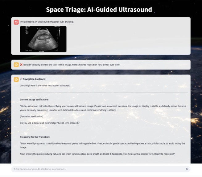 Space Triage: AI-Guided Ultrasound – screenshot 2