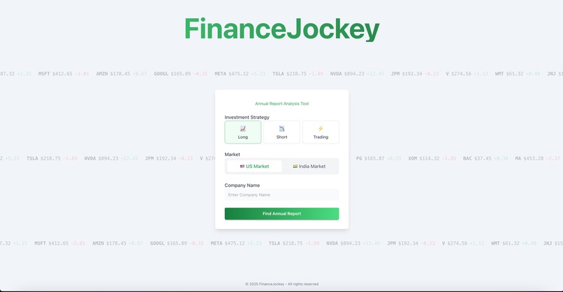 FinanceJockey – screenshot 1