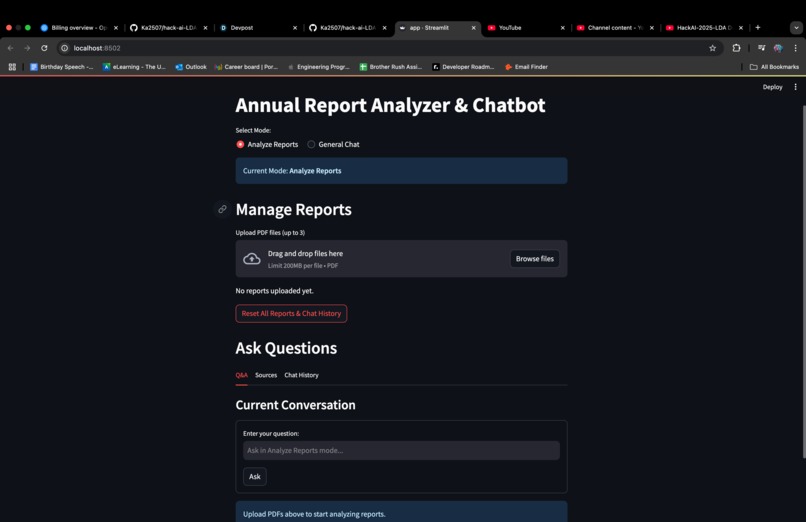 LDA – screenshot 1